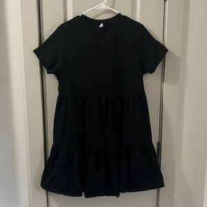 Old Navy Womens Black Casual Midi Dress L